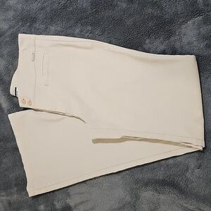 Guess Vintage Tan Beige Wide Leg Trouser Pants Size 28